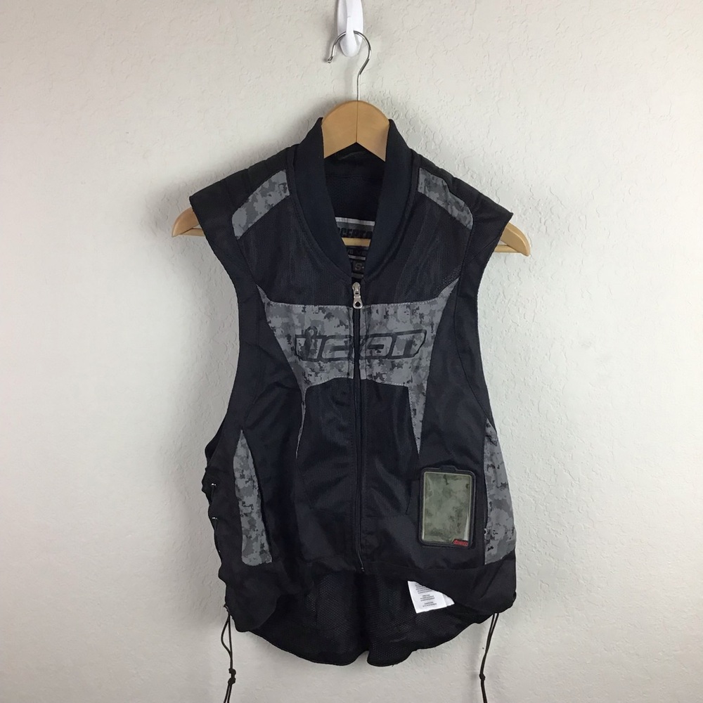 Icon Motorcycle Vest Reflective Vest Interceptor - Picture 2 of 9